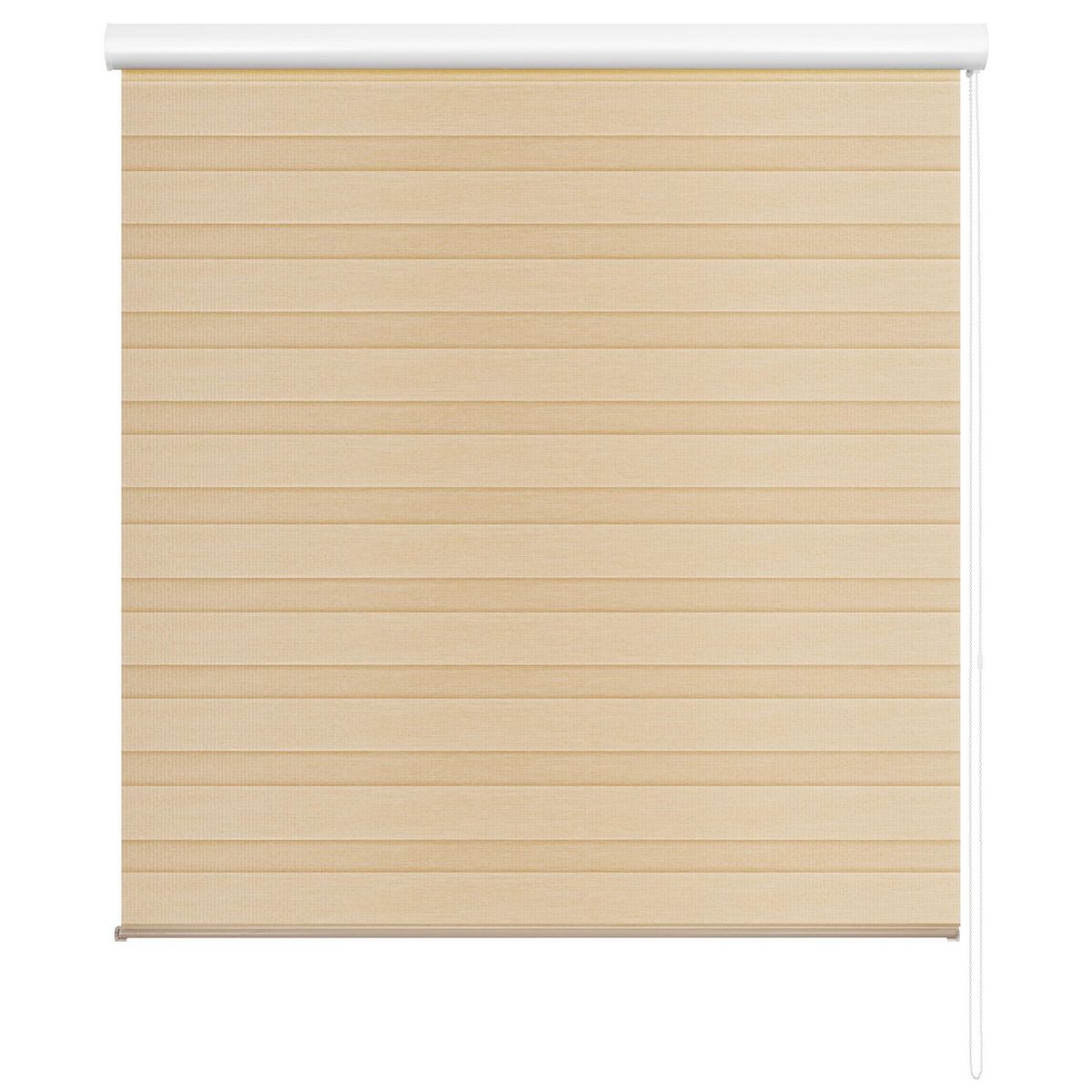 Persiana Enrollable Dúo Wood Crema 120 x 250 cm, marca Home Collection - Foto 2