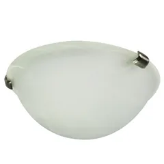 Plafón Duan 3 Luces Cristal Marmoleado