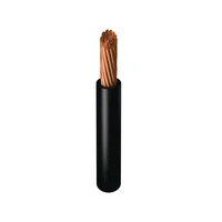 Cable Cobre THW AWG 8 Negro 1 Metro