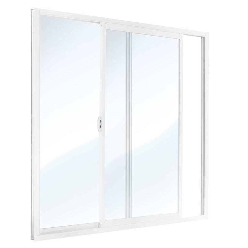 Multimarca - Ventana aluminio blanco 150 x 120 cm