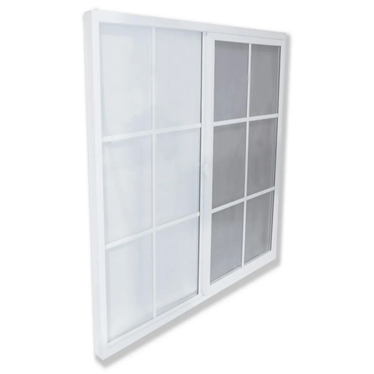 Holztek - Ventana PVC termopanel 90 x 120 cm