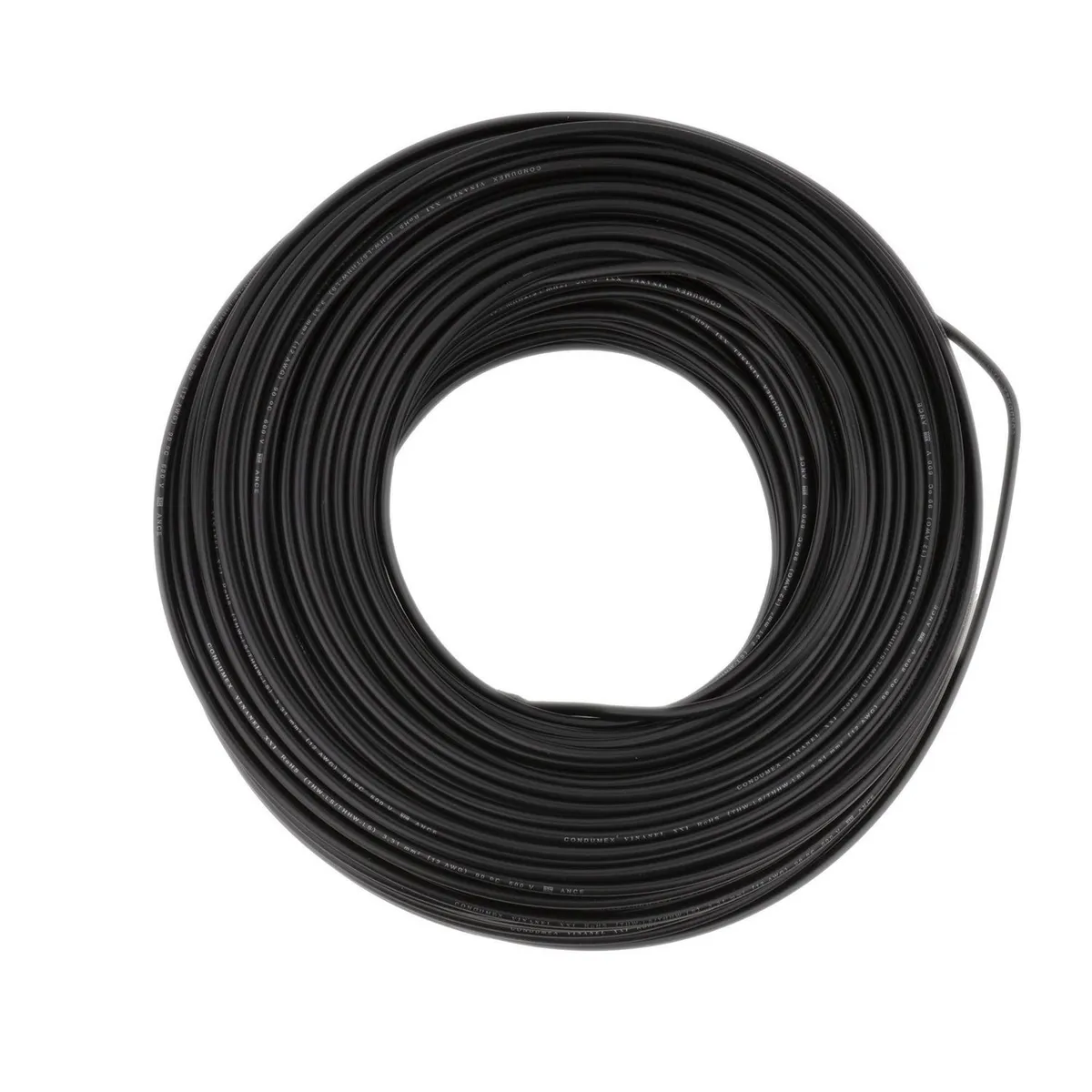 Condumex Vinanel - Cable thhw-ls negro 100 M