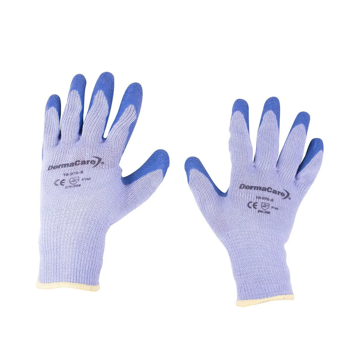 Derma Care - Guante c/palma de látex talla 8