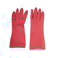 Guante de látex rojo talla 8