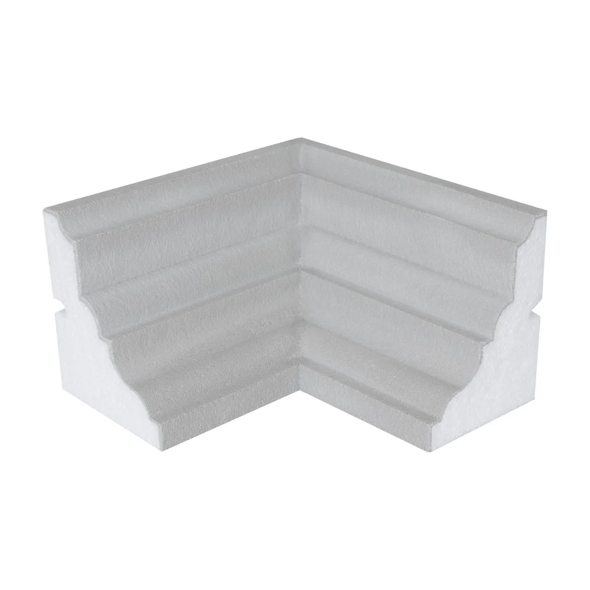 Moldura esquina para ángulo interno estilo clásico, marca Holztek - Foto Principal