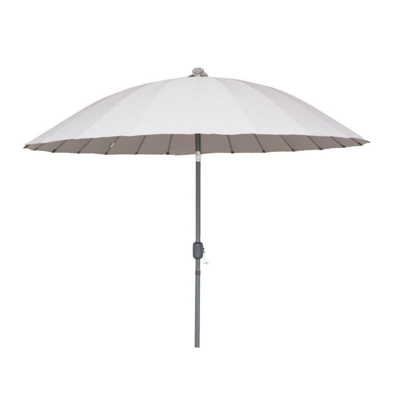 Just Home Collection - Sombrilla Shangai Natural 2.7 m uv 50