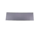 Lámina desplegable de aluminio natural 30 x 100 cm