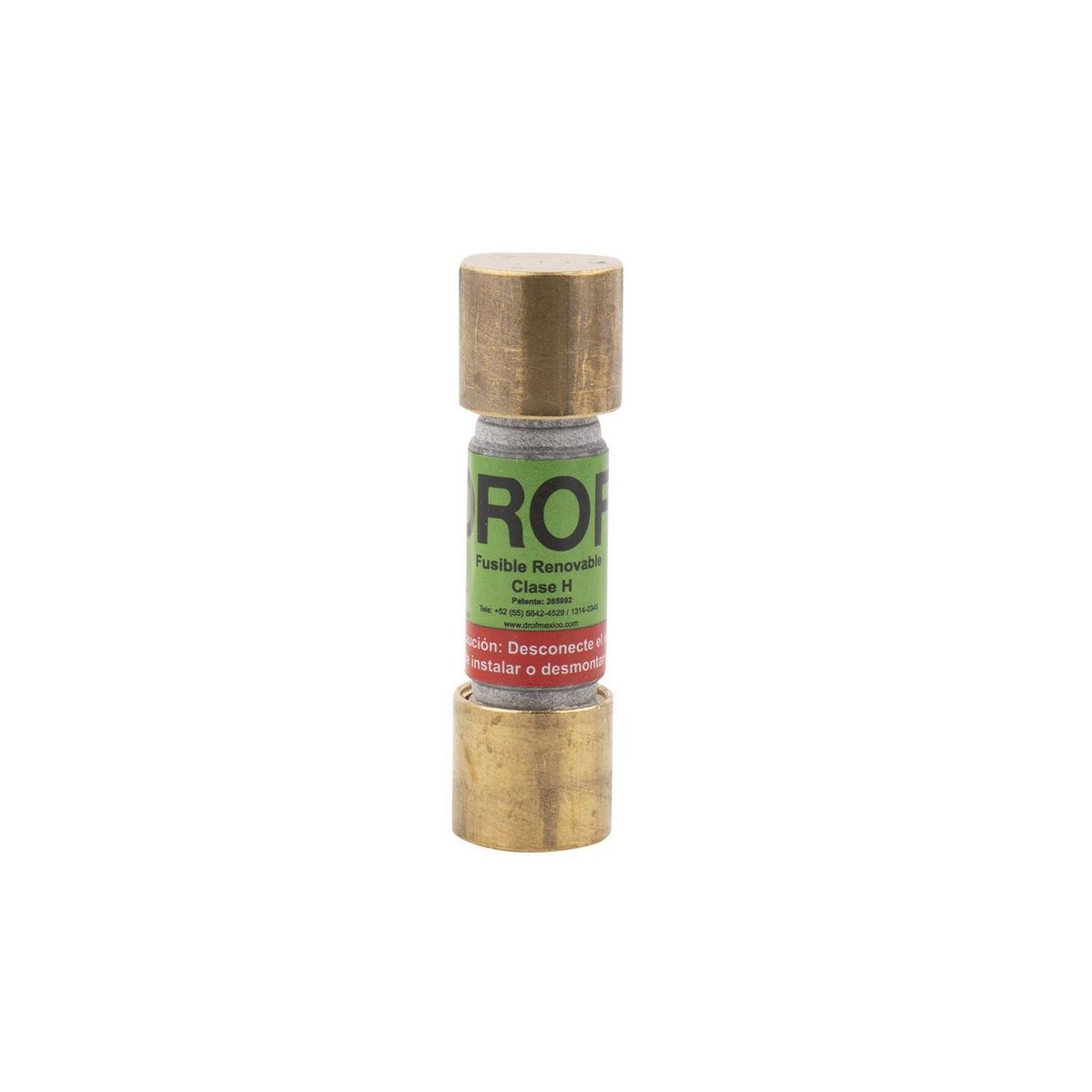 Fusible cartucho tipo H marca DROF 30 AMP 250 V, marca Drof - Foto Principal