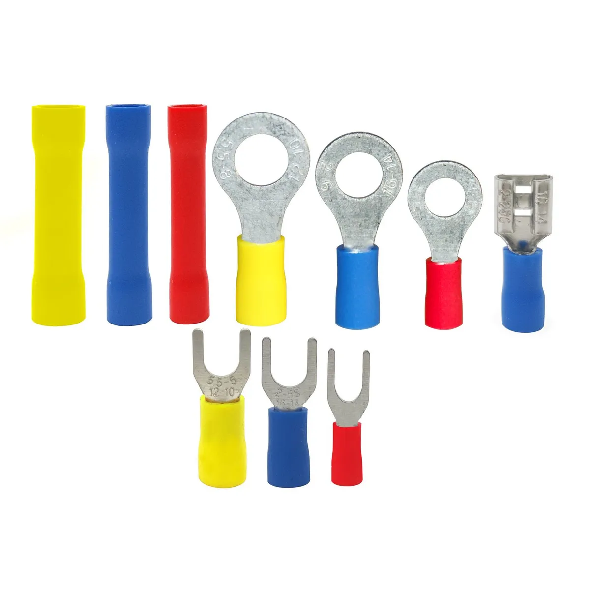 Drof - Kit de terminales y coples aislados. 54 pz.