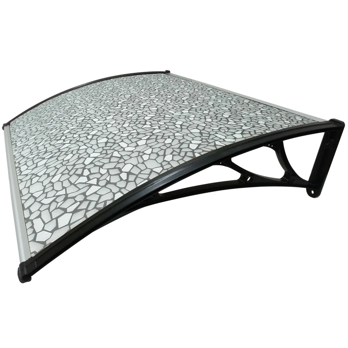 Hoggan - Alero de Policarbonato tipo Vitral 125 X 70 cm