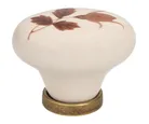 Perilla 30mm porcelana base flor