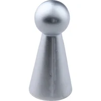 Perilla 11mm cromo mate