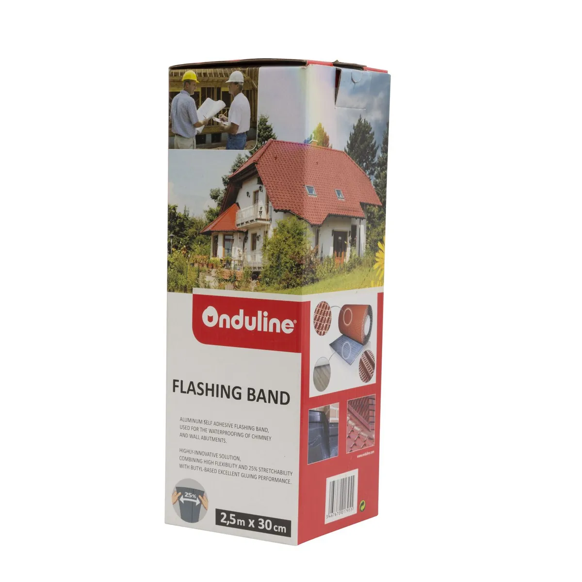 Onduline - Cinta Flashing Band ladrillo .30 x 2.5 m
