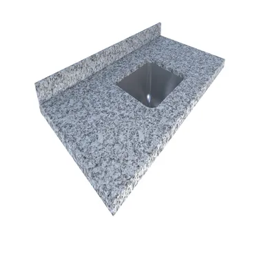 Cubierta con fregadero blanco ib�rico 1.5m