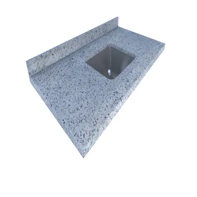 Cubierta con fregadero blanco dallas 1.5m