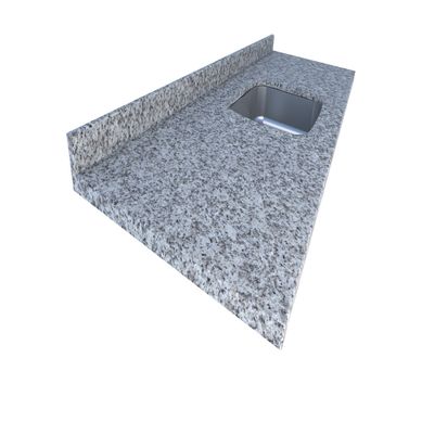 Cubierta con fregadero blanco ib�rico 2.0m