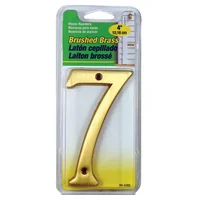 Numero de Laton 4" Prestige # 7