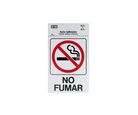 Senal No Fumar 13x18