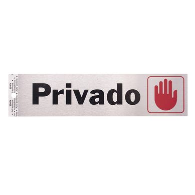 Senal Aluminio Privado