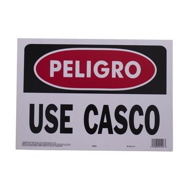 Senal Peligro Use Casco