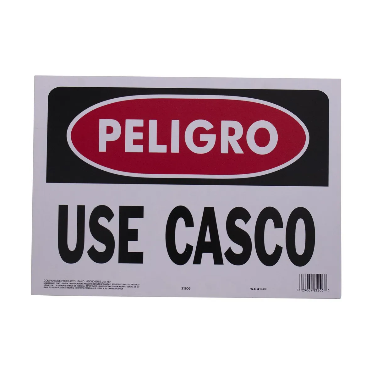 Hyko - Senal Peligro Use Casco