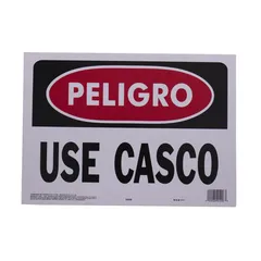 Senal Peligro Use Casco