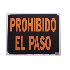 Senal Jumbo Prohibido el Paso