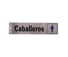 Senal Aluminio Caballeros