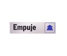 Senal Aluminio Empuje