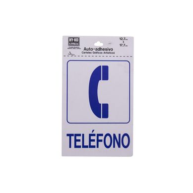 Senal Telefono 13x18