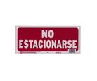 Senal No Estacionarse 15x36