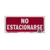 Senal No Estacionarse 15x36