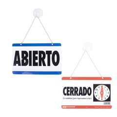 Senalamiento tipo Reloj Abierto/Cerrado