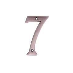 Numero Satinado 4" Prestige # 7