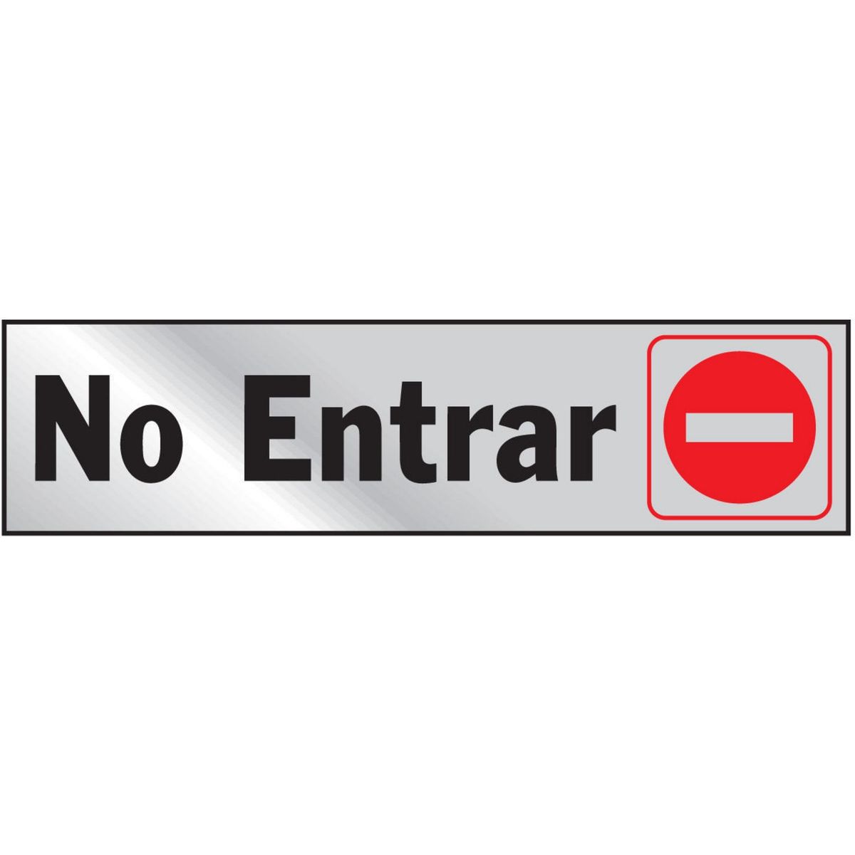 Hyko - Senal Aluminio No Entrar