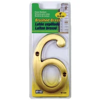 Numero de Laton 4" Prestige # 6