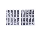Plantilla de Numeros y Letras Autoadheribles 1"
