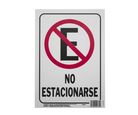 Senal No Estacionarse 23x30