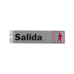 Senal Aluminio Salida