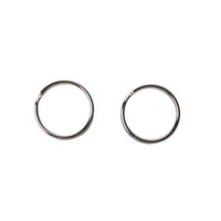 2 Argollas por tarjeta de 1 in