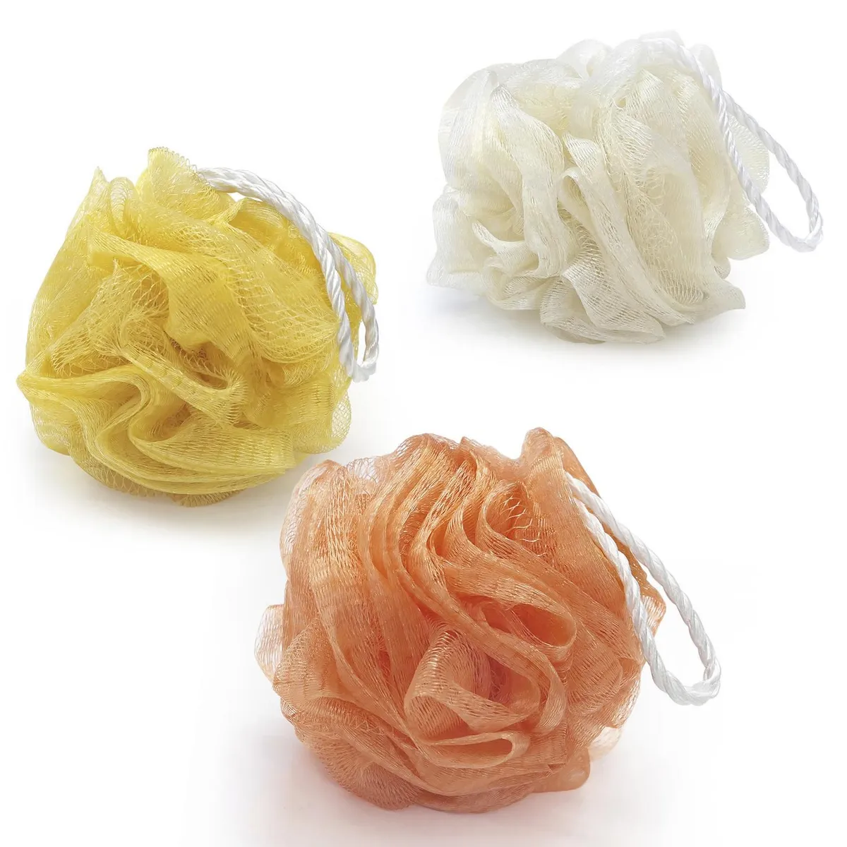 Casa Bonita - Esponjas de Baño Tonos Naranja