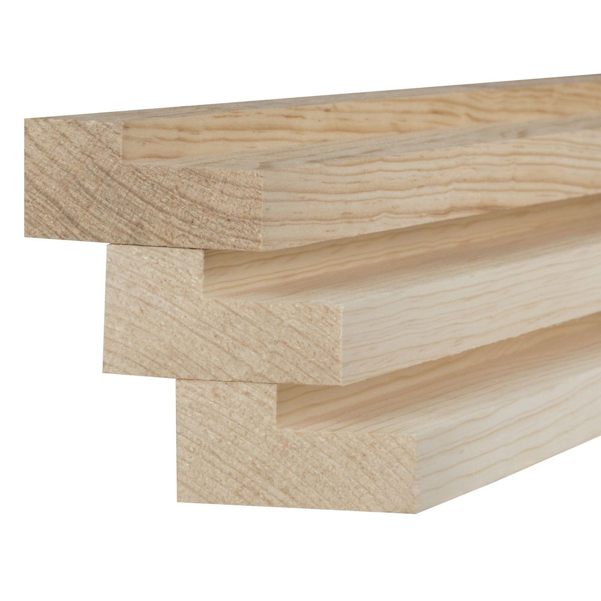 Marco Pino Solido 32X63mm, marca Madera Excel - Foto 2
