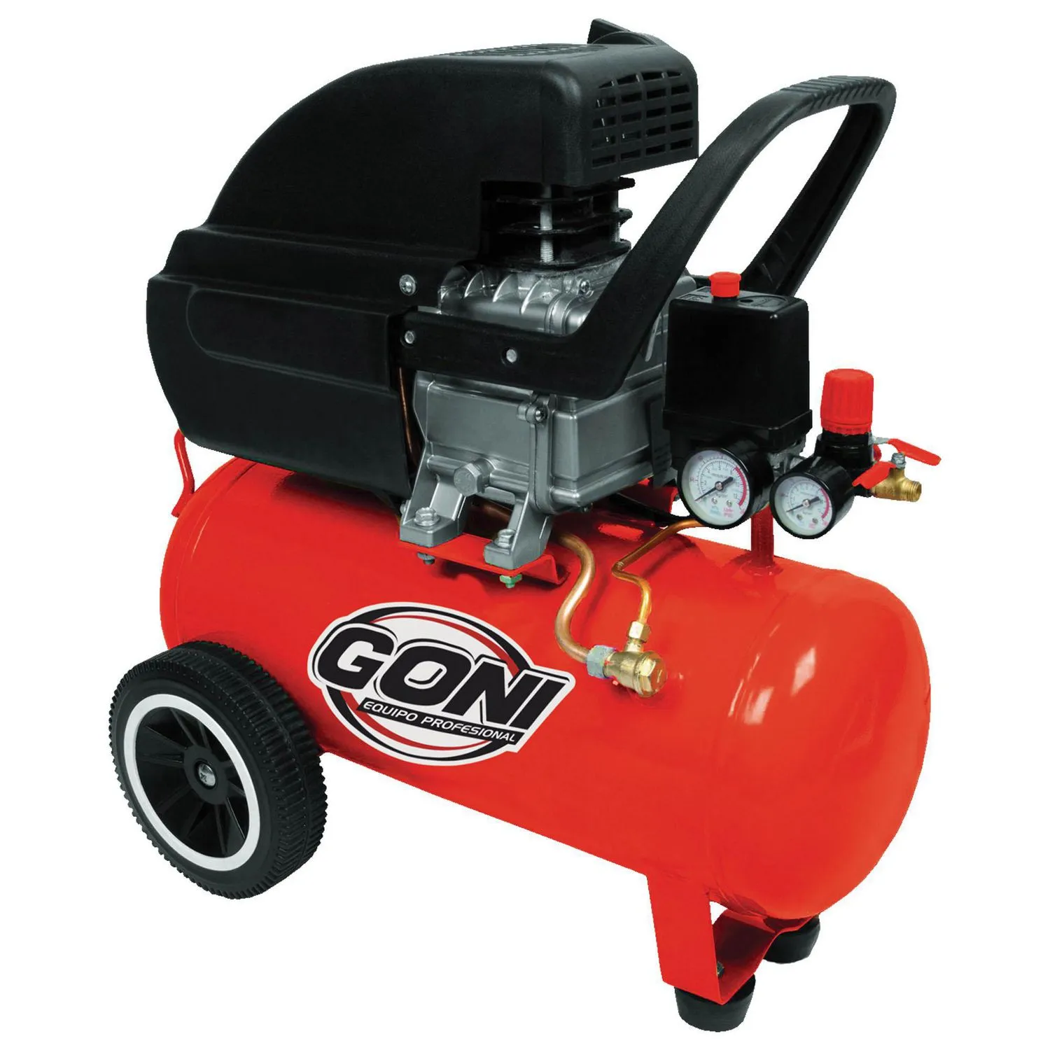 Goni - Compresor Lubricado de 3.5 HP 28 Litros