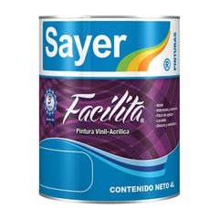 Pintura Vinilica Facilita Blanco 4 Litros