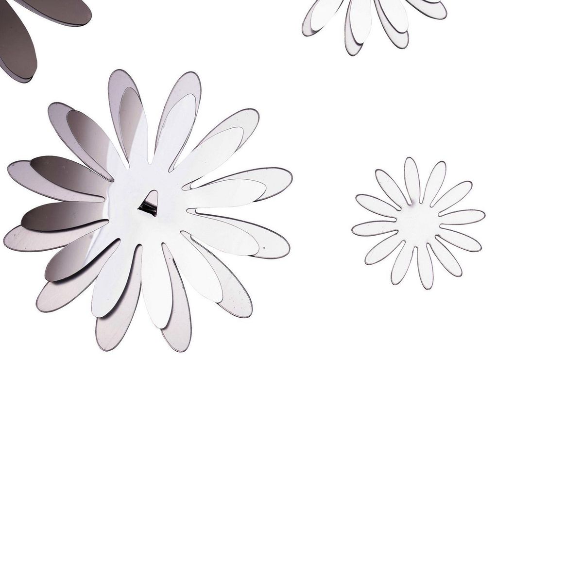 Wallpops - Vinil espejo autoadherible flores