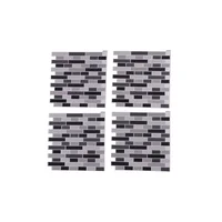Mosaico autoadherible gris