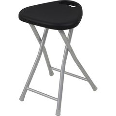 Banco plegable Negro