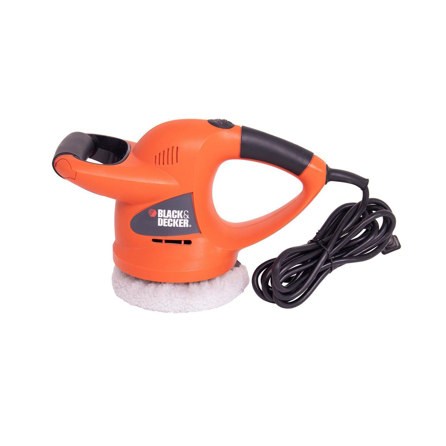 Black & Decker - Enceradora/pulidora 6 pulg + 3 bonetes