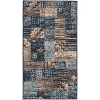 Tapete decorativo Sachi Patchwork de 67 x 120 cm Multicolor