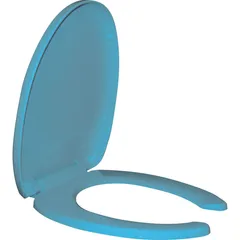 Asiento baño Cosmos 96 alargado azul